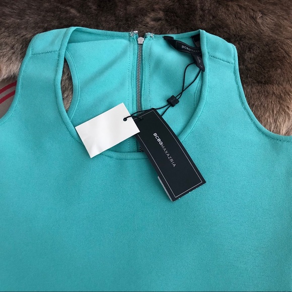 NWT BCBGMAXAZRIA Gisela bandage dress. - Picture 4 of 10